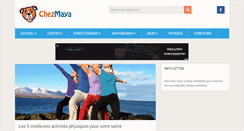 Desktop Screenshot of chezmaya.com